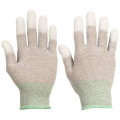 Inspection Precision Work Kohlefaser Liner ESD Top Fit Finger PU Safe Handschuhe